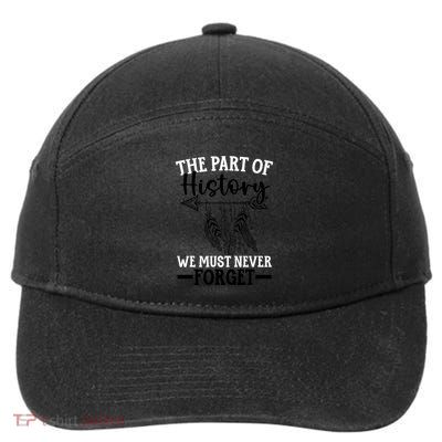 The Part Of History We Never Forget Orange Day Indigenous 7-Panel Snapback Hat