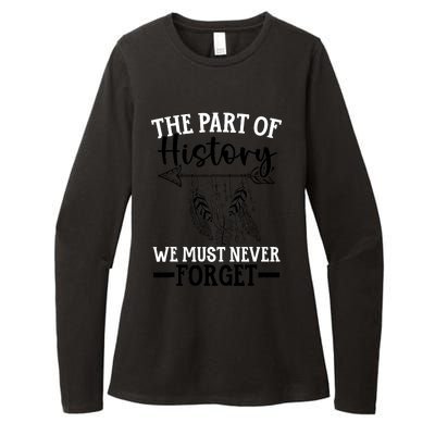 The Part Of History We Never Forget Orange Day Indigenous Womens CVC Long Sleeve Shirt