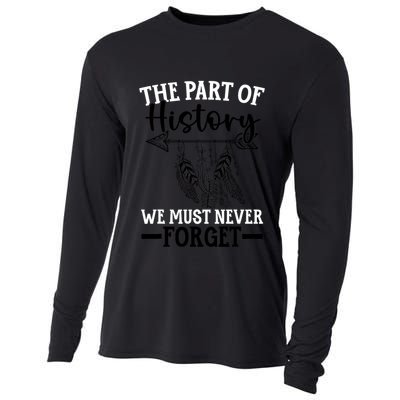 The Part Of History We Never Forget Orange Day Indigenous Cooling Performance Long Sleeve Crew