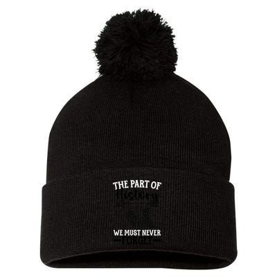 The Part Of History We Never Forget Orange Day Indigenous Pom Pom 12in Knit Beanie