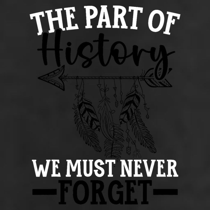 The Part Of History We Never Forget Orange Day Indigenous Trucker Hat