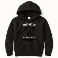 The Part Of History We Never Forget Orange Day Indigenous Kids Hoodie