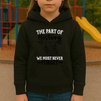The Part Of History We Never Forget Orange Day Indigenous Kids Hoodie