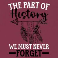 The Part Of History We Never Forget Orange Day Indigenous 16oz Travel Tumbler