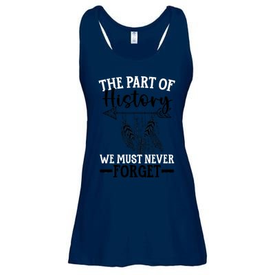 The Part Of History We Never Forget Orange Day Indigenous Ladies Essential Flowy Tank