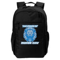 The Pride Of Motor City Hometown Detroit Daily Commute Backpack