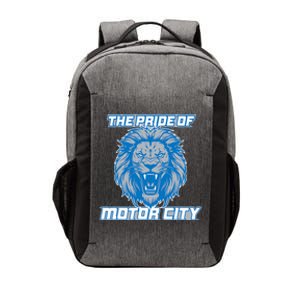 The Pride Of Motor City Hometown Detroit Vector Backpack