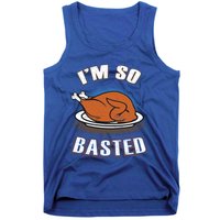 Thanksgiving Party Outfit Funny I'm So Basted Cool Gift Tank Top