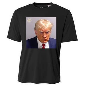 Trump Plain Original Mug Shot Classic Georgia Style Cooling Performance Crew T-Shirt