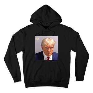 Trump Plain Original Mug Shot Classic Georgia Style Hoodie