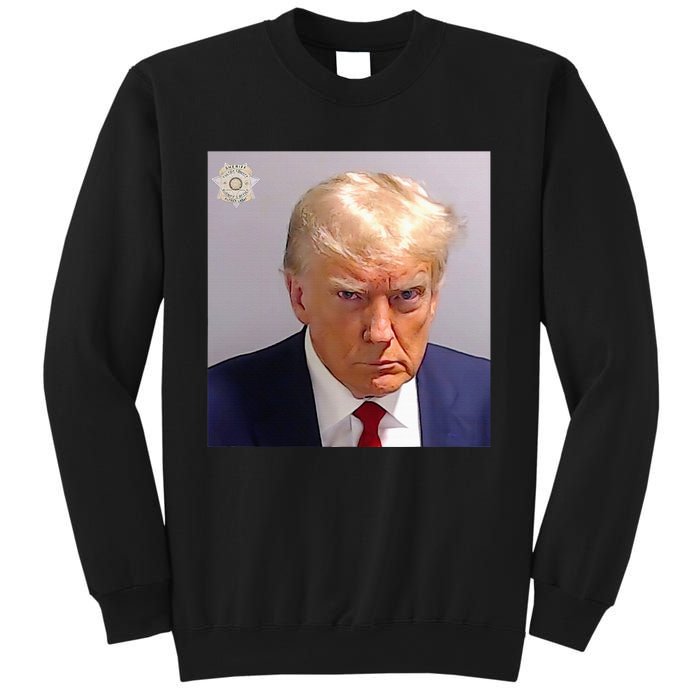 Trump Plain Original Mug Shot Classic Georgia Style Sweatshirt