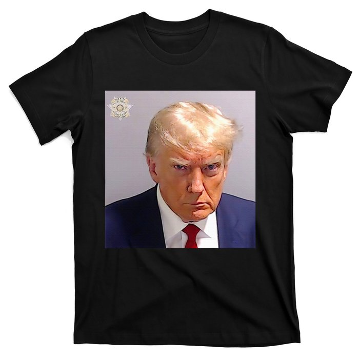 Trump Plain Original Mug Shot Classic Georgia Style T-Shirt