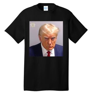 Trump Plain Original Mug Shot Classic Georgia Style Tall T-Shirt