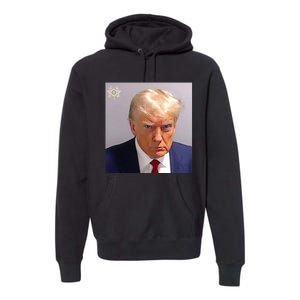 Trump Plain Original Mug Shot Classic Georgia Style Premium Hoodie