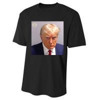 Trump Plain Original Mug Shot Classic Georgia Style Performance Sprint T-Shirt