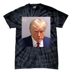 Trump Plain Original Mug Shot Classic Georgia Style Tie-Dye T-Shirt