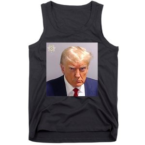 Trump Plain Original Mug Shot Classic Georgia Style Tank Top