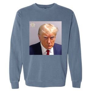 Trump Plain Original Mug Shot Classic Georgia Style Garment-Dyed Sweatshirt