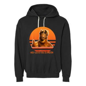 The Pride Of Melmac Alf Alien Garment-Dyed Fleece Hoodie