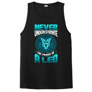 The Power Of A Leo A Leo Zodiac Great Gift PosiCharge Competitor Tank