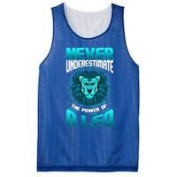 The Power Of A Leo A Leo Zodiac Great Gift Mesh Reversible Basketball Jersey Tank