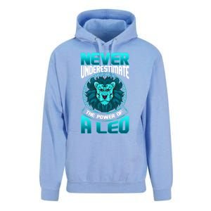 The Power Of A Leo A Leo Zodiac Great Gift Unisex Surf Hoodie