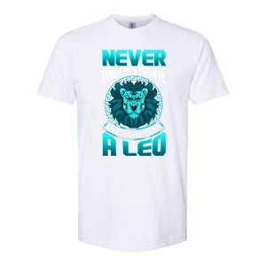 The Power Of A Leo A Leo Zodiac Great Gift Softstyle CVC T-Shirt