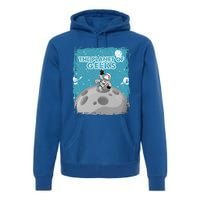 The Planet Of Geeks Gift Astronaut Graphic Funny Meaningful Gift Premium Hoodie