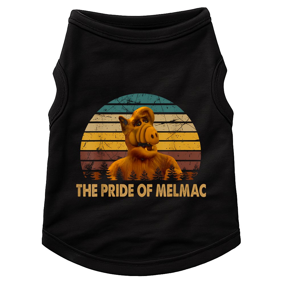The Pride Of Melmac Alf Alien Vintage Doggie Tank