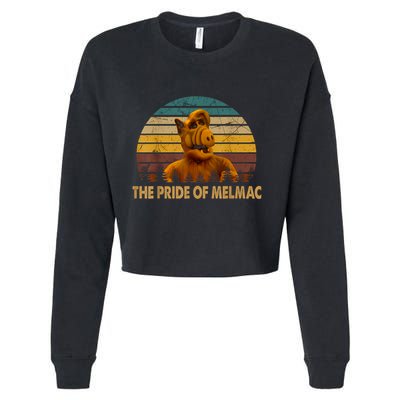 The Pride Of Melmac Alf Alien Vintage Cropped Pullover Crew