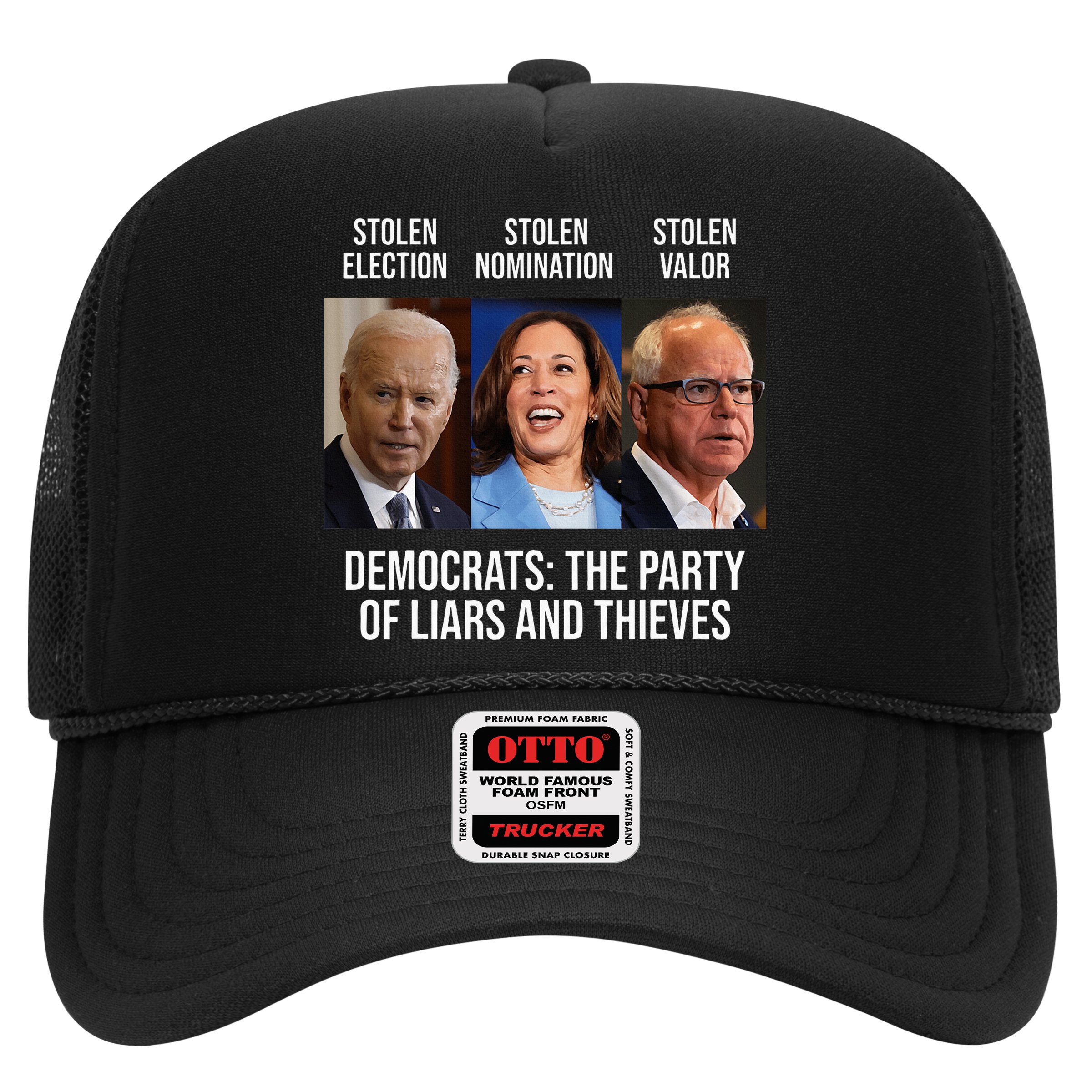 The Party Of Liars And Thieves Anti Biden Harris Walz Hat