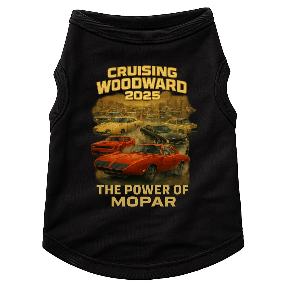 The Power Of Mopar 2025 Woodward Car Cruise Doggie Tank