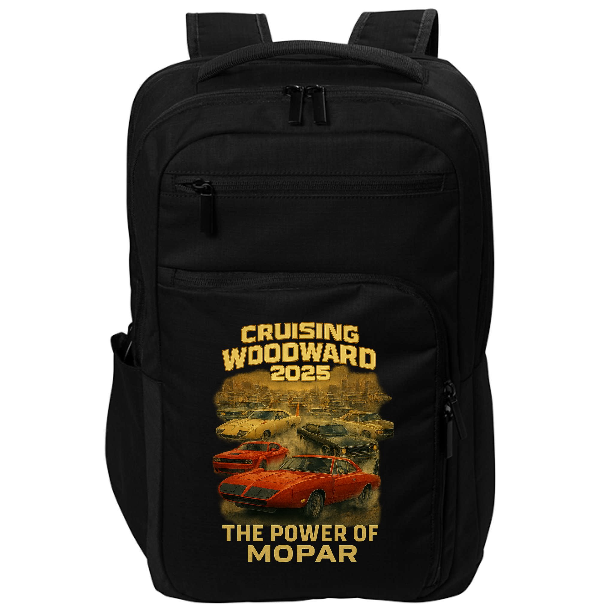 The Power Of Mopar 2025 Woodward Car Cruise Impact Tech Backpack