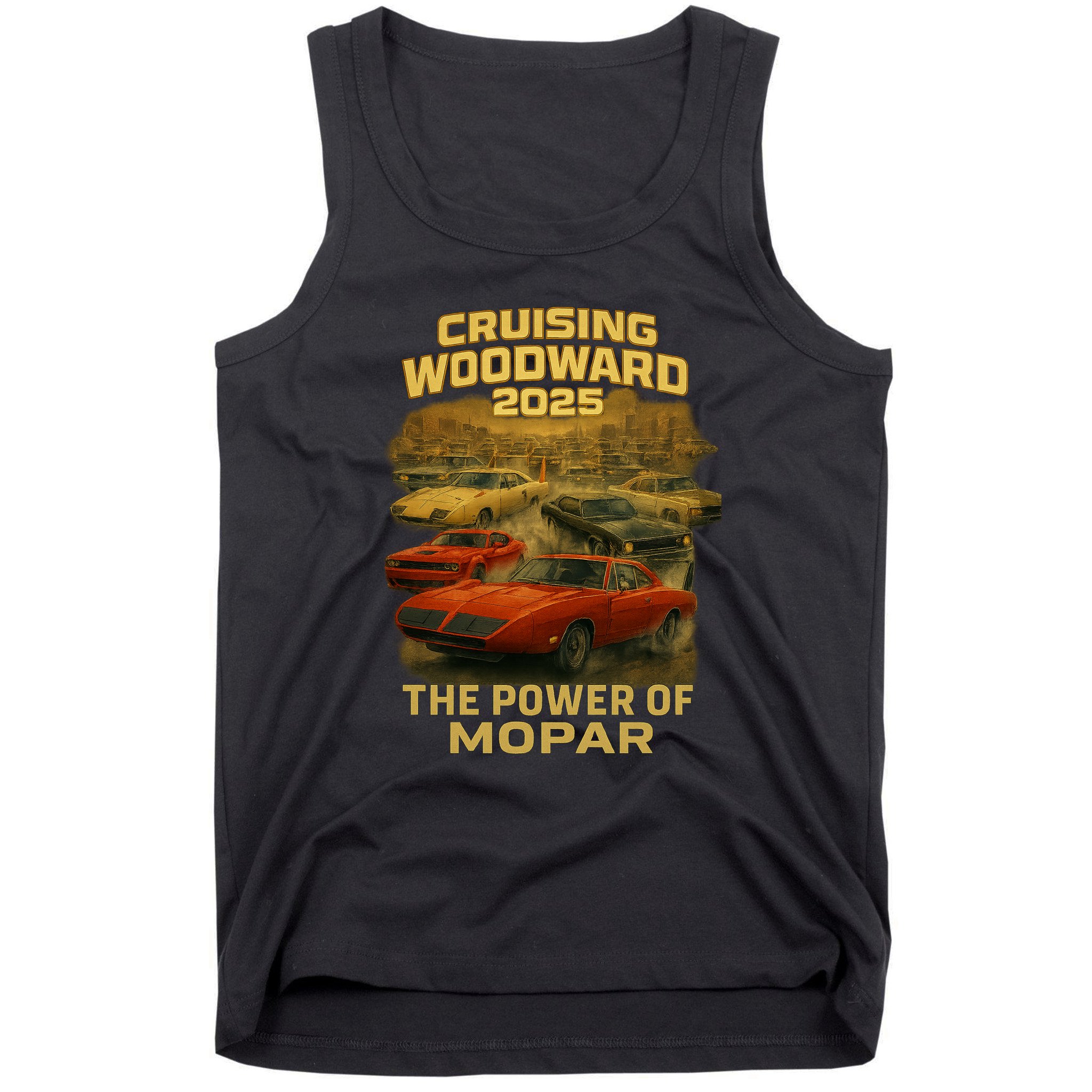 The Power Of Mopar 2025 Woodward Car Cruise Tank Top