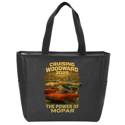 The Power Of Mopar 2025 Woodward Car Cruise Zip Tote Bag