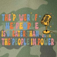 The People Of Power Is Greater Than The People In Power Legacy Tie Dye Trucker Hat