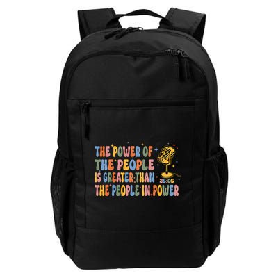 The People Of Power Is Greater Than The People In Power Backpack