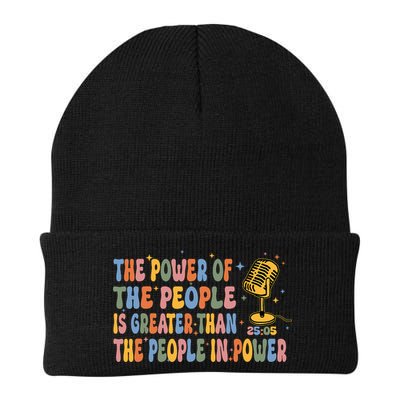 The People Of Power Is Greater Than The People In Power Beanie
