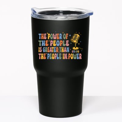 The People Of Power Is Greater Than The People In Power Tumbler