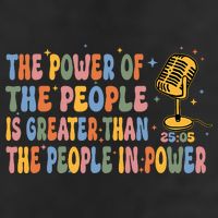 The People Of Power Is Greater Than The People In Power Microfiber Hand Towel