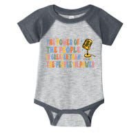 The People Of Power Is Greater Than The People In Power Infant Baby Jersey Bodysuit
