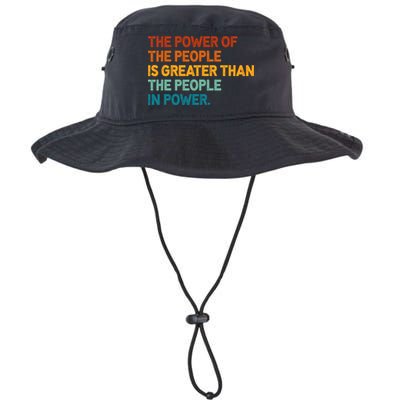 The People Of Power Is Greater Than The People In Power Bucket Hat