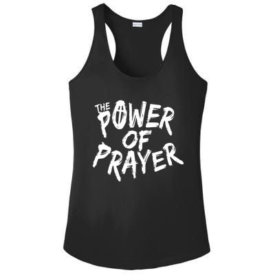 The Power Of Prayer Gift National Day Of Prayer Event Gift Ladies PosiCharge Competitor Racerback Tank