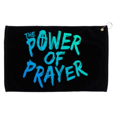 The Power Of Prayer Cool Gift National Day Of Prayer Event Gift Cute Gift Grommeted Golf Towel