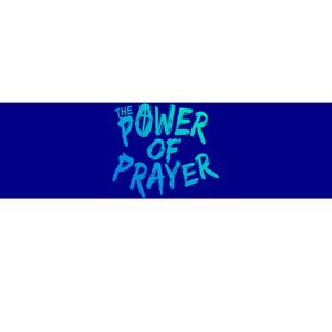 The Power Of Prayer Cool Gift National Day Of Prayer Event Gift Cute Gift Bumper Sticker