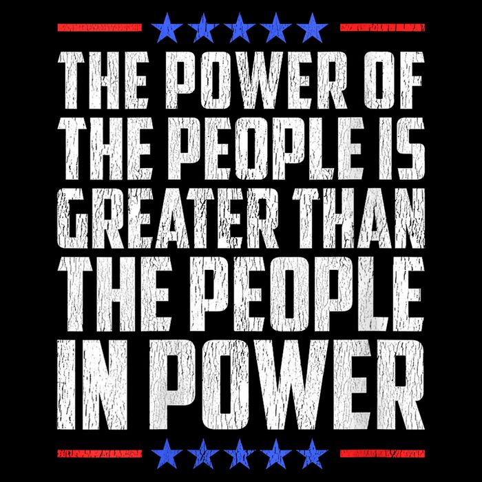 The Power Of The People Is Greater Than The People In Power V-Neck 16 in Basic Backpack