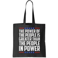  The Power Of The People Is Greater Than The People In Power V-Neck Bag