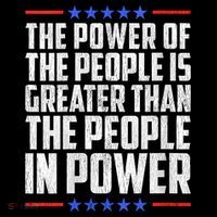  The Power Of The People Is Greater Than The People In Power V-Neck Premium T-Shirt