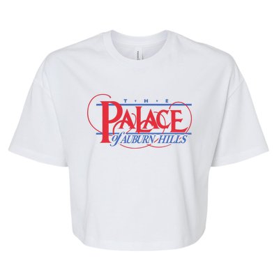 The Palace Of Auburn Hills Bella+Canvas Jersey Crop Tee