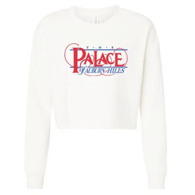 The Palace Of Auburn Hills Cropped Pullover Crew